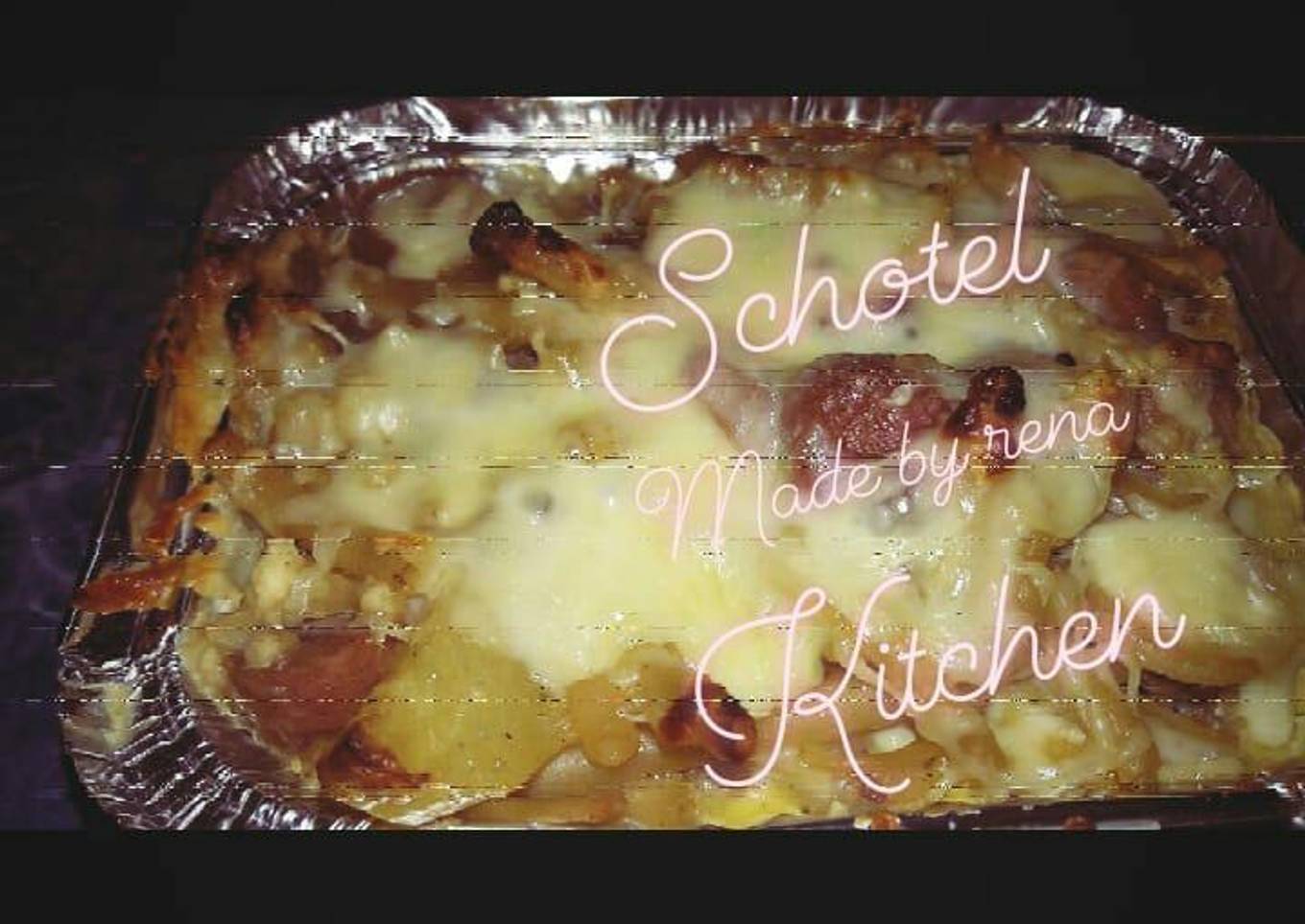 Makaroni panggang /schotel