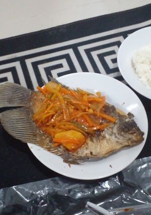 Foto resep Ikan gurame asam manis