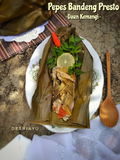 Foto resep Pepes Bandeng Presto Daun Kemangi