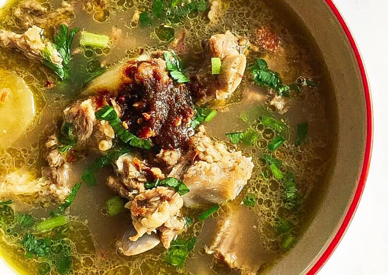 Sup daging yang kuat