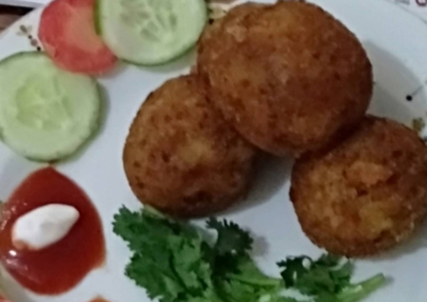 Chicken cheese balls