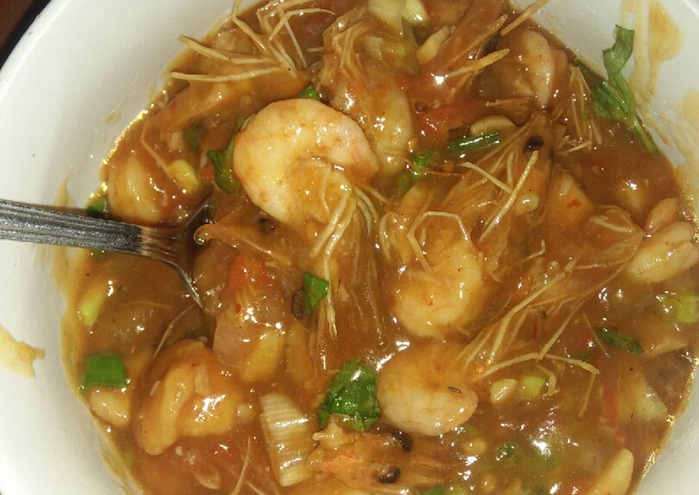 Udang saus tiram