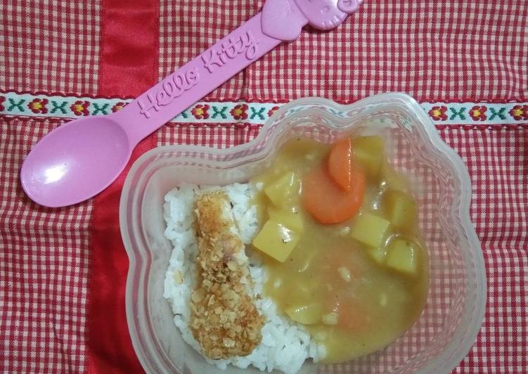 Resep Fish Katsu Curry mpasi 14mo+ yang Menggugah Selera