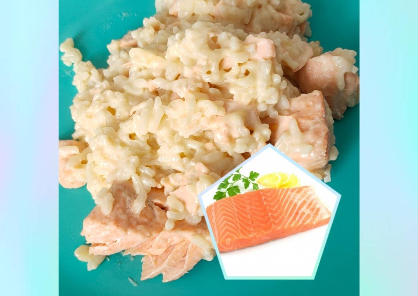 Risotto au saumon au Cookeo