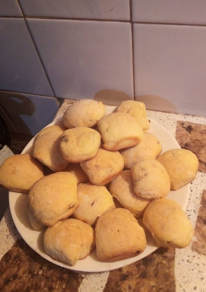 Una foto de Bizcochos de limón y pasas de uva