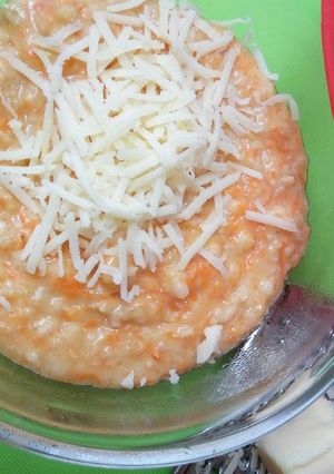 Foto resep Oatmeal wortel keju MPASI