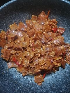 Foto resep Kering tempe kulit pangsit