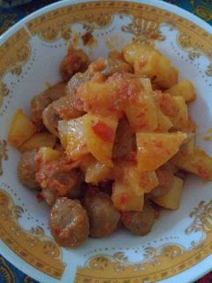 Foto resep Sambal Goreng Kentang-Bakso