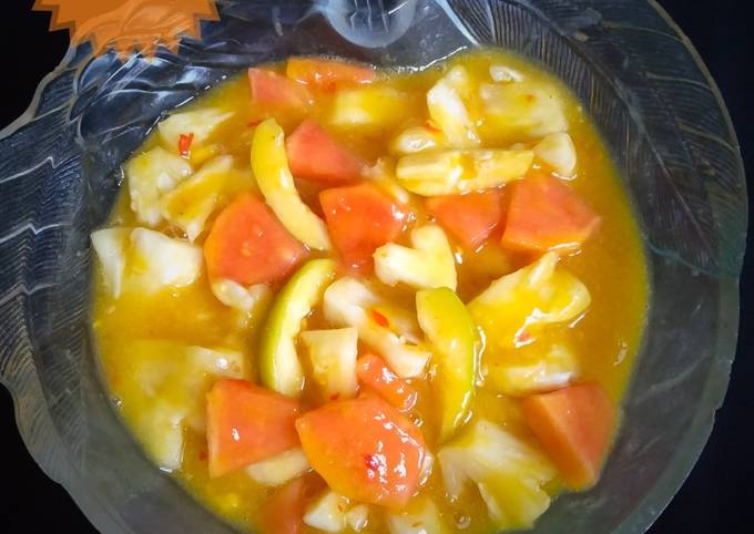 Resep Rujak Saus Kweni Oleh Tutie Ichwani Cookpad