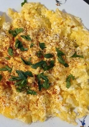 A picture of Fried eggs.