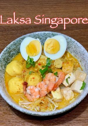 Foto resep Laksa Singapore