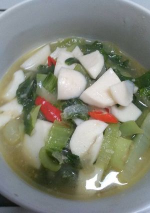 Foto resep Tumis pakcoy bakso ikan