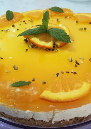 Foto di Cheesecake all'arancia
