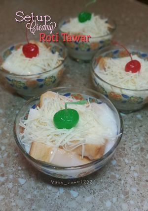 Foto resep Setup creamy roti tawar