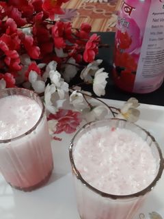 A picture of Rose Lassi.