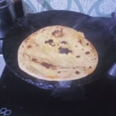 Salt paratha A picture of Salt paratha.