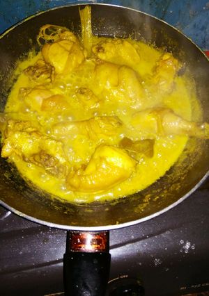Foto resep Opor ayam bumbu kuning