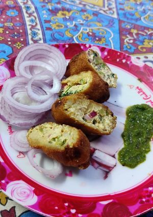 A picture of Dahi kebab.