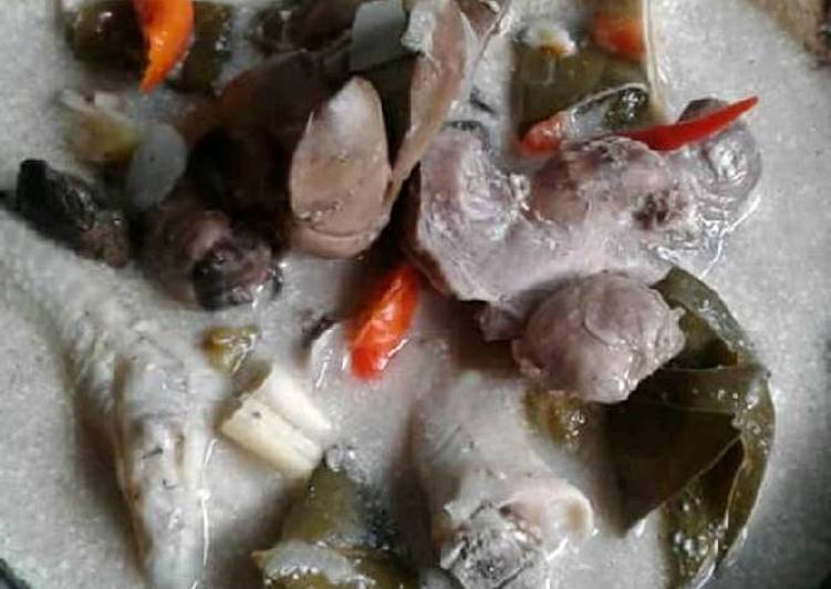 Garang asem ati ampela ceker ayam