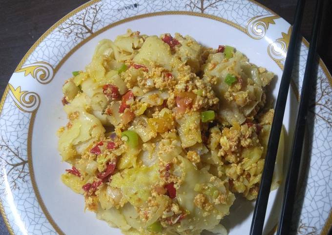 Wajib coba! Cara  bikin Kulit lumpia sambal telur yang istimewa
