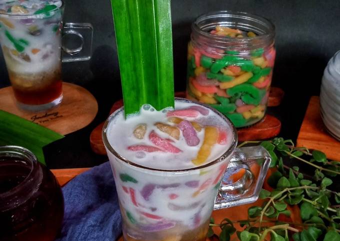 Cara membuat Es Cendol Rainbow Cara membuat Es Cendol Rainbow