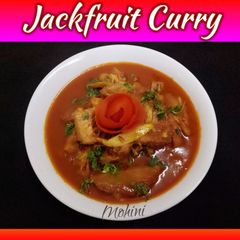A picture of Jackfruit curry(kathal).