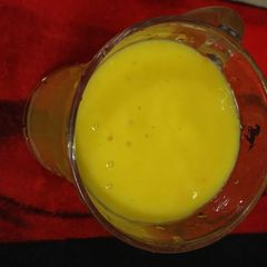 A picture of Mango milkshake.