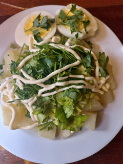 Una foto de Ensalada de Apio, Huevo y Papa