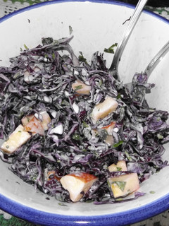 Una foto de Ensalada sencilla de lombarda