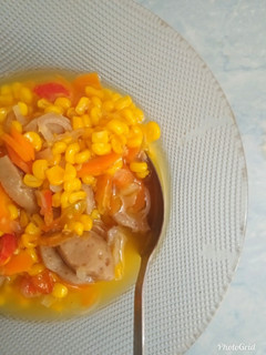 Foto resep Tumis jagung wortel pentol