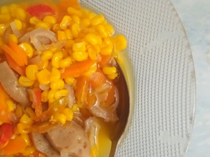 Langkah Gampang Membuat Resep Tumis jagung wortel pentol yang  Bikin Ketagihan Anti Ribet, Sempurna