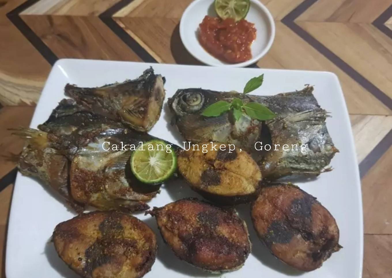 Ungkep Ikan Cakalang, Goreng