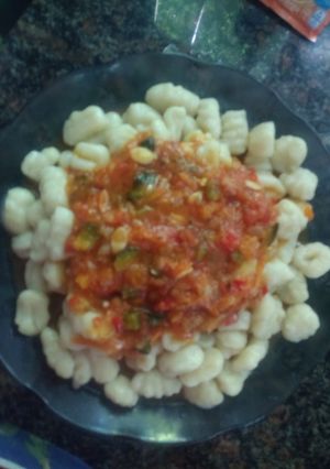 Una foto de Ñoquis caseros de papa 💛