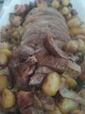 Pierna de cordero al estilo de la tía Paqui (comida de Navidad)