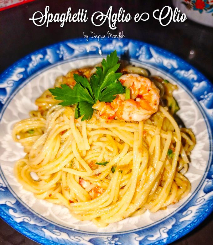 Foto resep Spaghetti Aglio e Olio