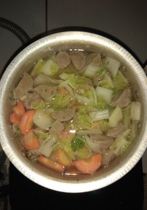 Foto resep Sop Sawi Putih Endes
