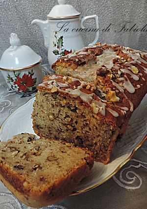 Foto di Banana bread con yogurt e noci (senza burro)