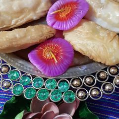A picture of Odisha khaza (temple puri mahaprasad)(Rath yatra special).