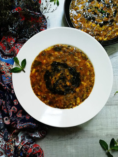 عکسی از دستور آش گوجه......