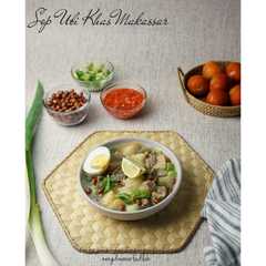 A picture of Sop Ubi Khas Makassar.