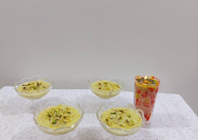 Recipe of Speedy Mango firni ramzan special