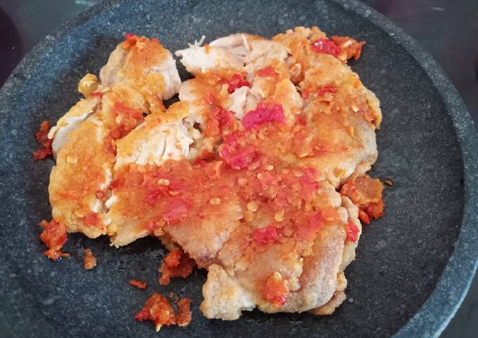Resep Ayam Geprek Anti Gagal