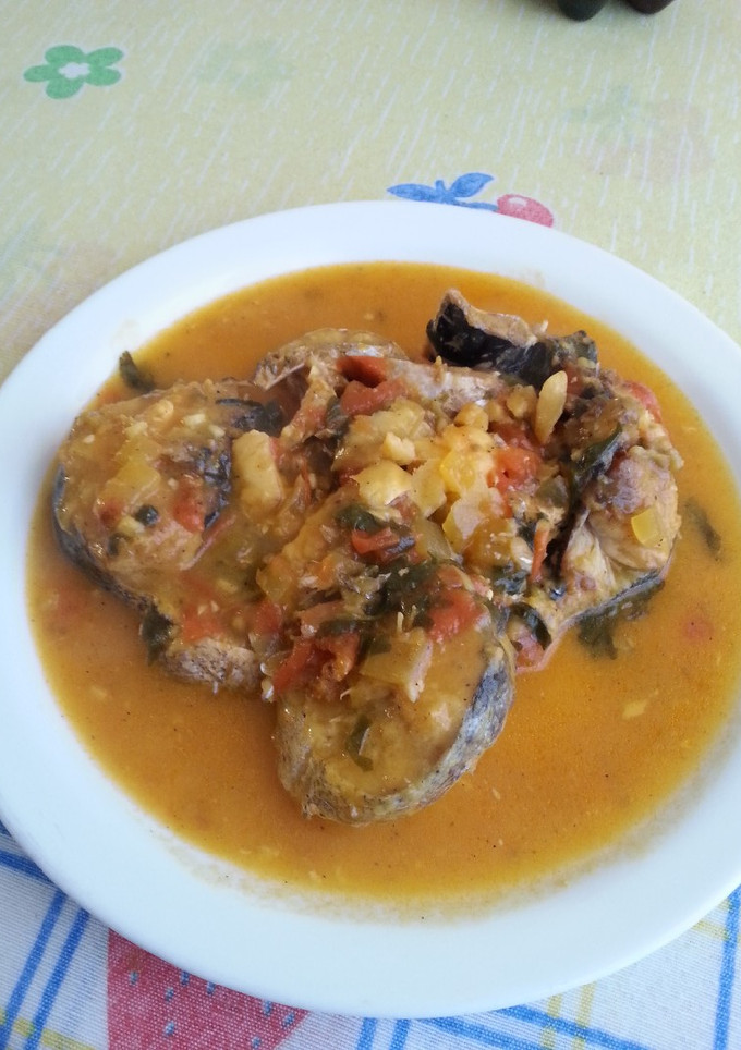 Una foto de Merluza en salsa