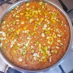 A picture of Dry fruits mohanthal.