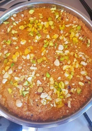 A picture of Dry fruits mohanthal.