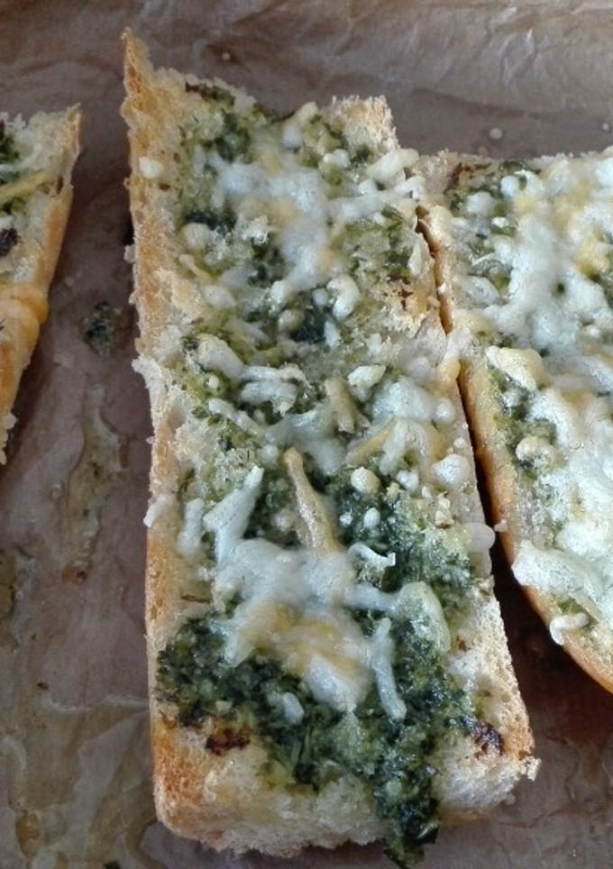 Una foto de Pan de ajo
