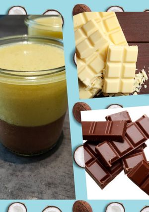 Une photo de Mousse aux 2 chocolats