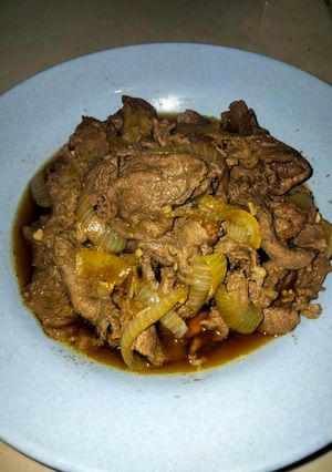 Foto resep Beef teriyaki simple