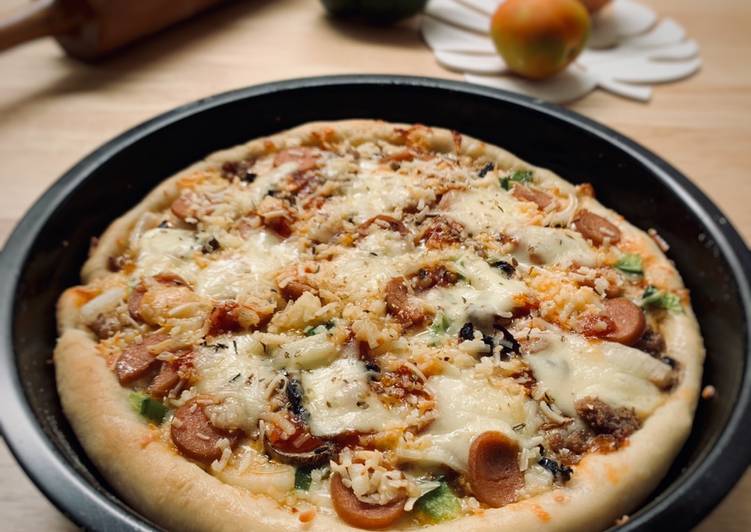 Resep Pizza Homemade, Bisa Manjain Lidah