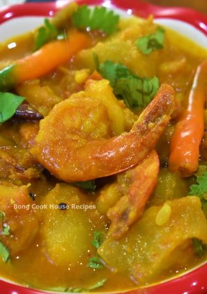 লাউ চিংড়ি(lau chingri recipe in Bengal) রেসিপির প্রধান ছবি